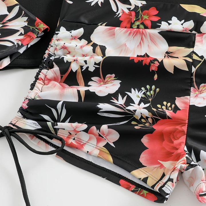 Damen Rashguard und Badeshorts Set Echo Archiv