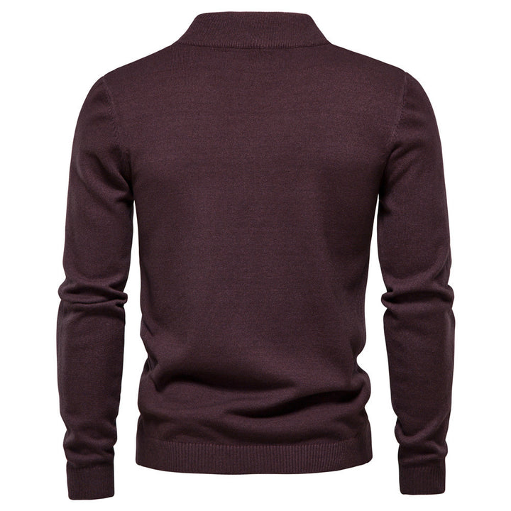 Herren Rollkragenpullover aus hochwertiger Wolle Echoarchiv