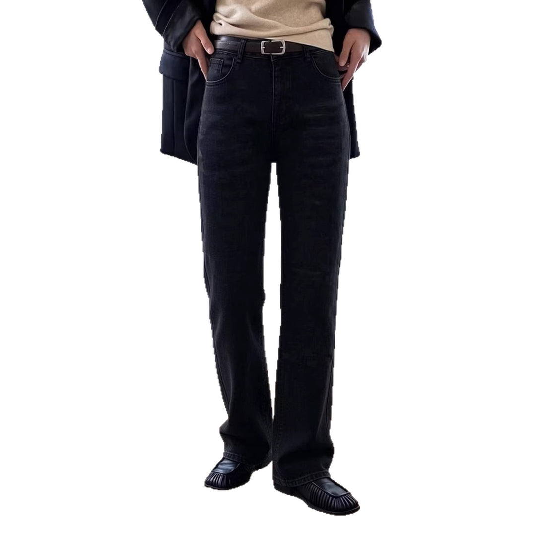 Herren lässige Bootcut Jeans mit modernen Waschungen Echo Archiv