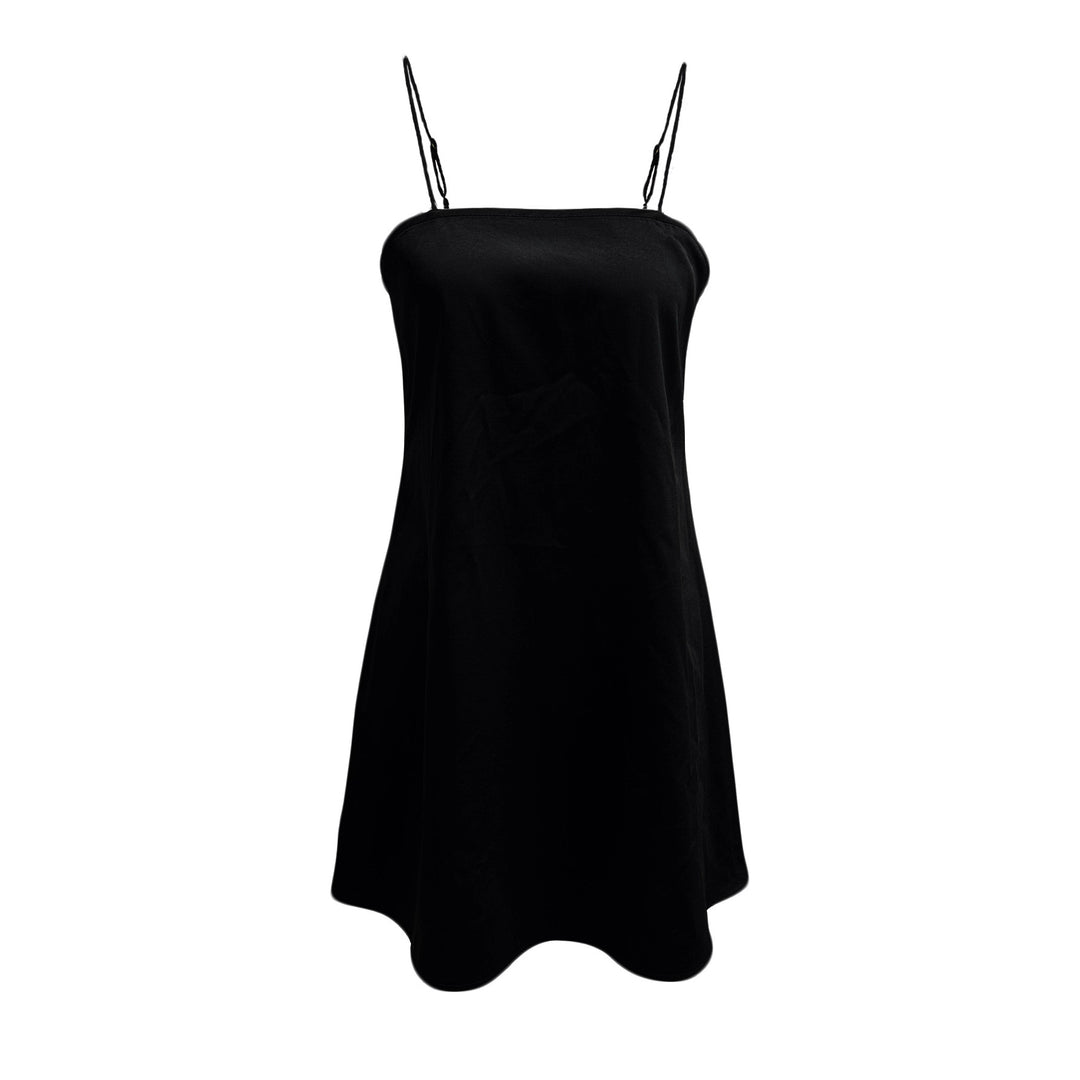 Damen luftiges Sommerkleid mit schmalen Trägern und lässigem Schnitt Echo Archiv