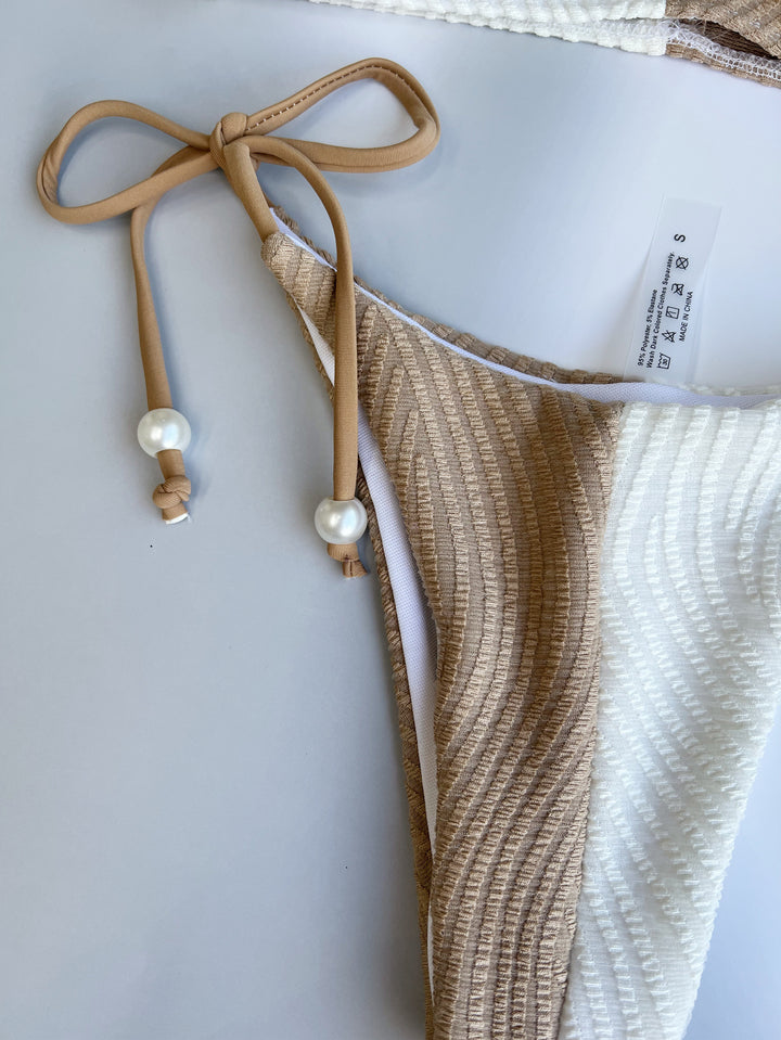 Damen Cut-Out Bikini mit Perlenakzenten Echo Archiv