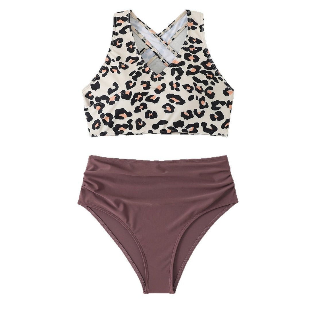 Damen Sportlicher Bikini mit Rückenschnürung Echo Archiv