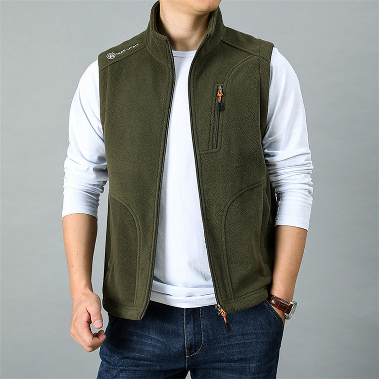 Herren Funktionale Fleeceweste Echo Archiv 1787797375
