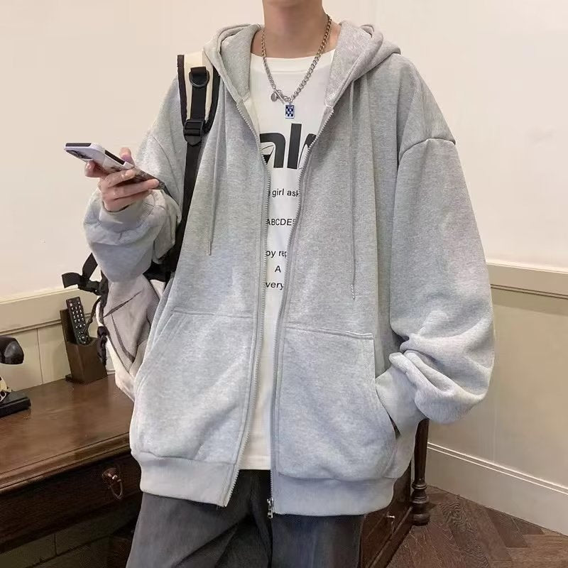 Damen Bequeme Oversized Kapuzenjacke Echoarchiv