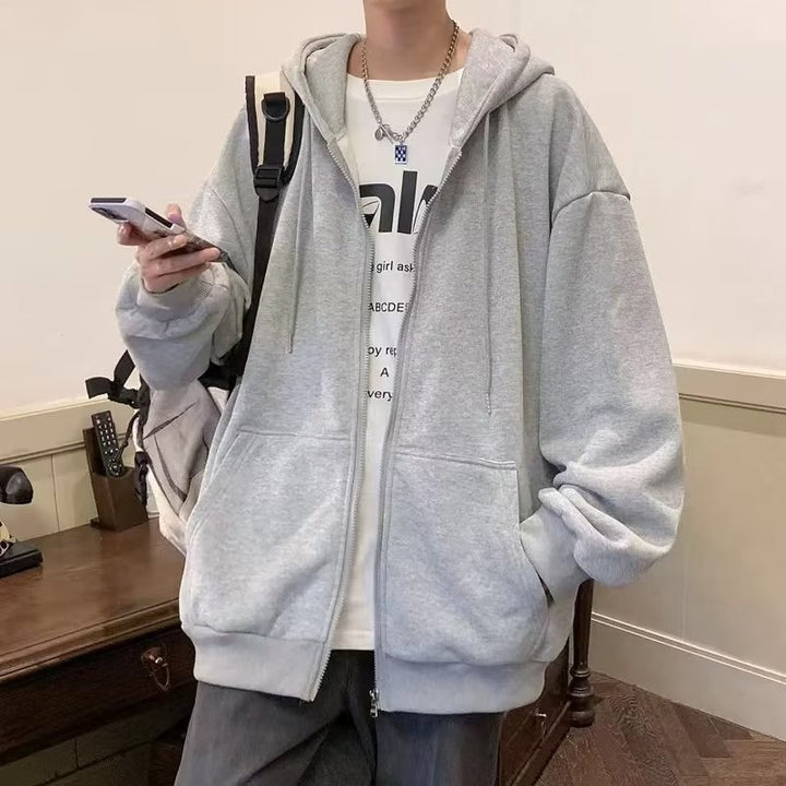 Damen Bequeme Oversized Kapuzenjacke Echoarchiv