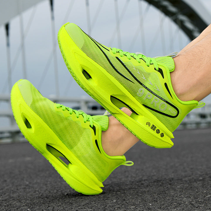Unisex gedämpfte Wettkampf‑Laufschuhe mit Hohlkern‑Zwischensohle und atmungsaktivem Mesh‑Obermaterial – Tavélo