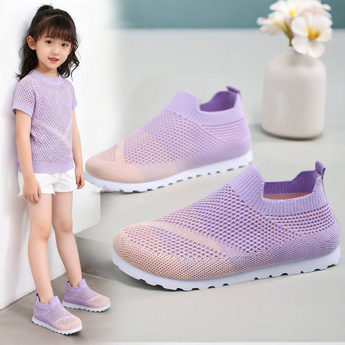Damen Atmungsaktive Slip-On Sneakers mit elastischer Netzstruktur Echo Archiv