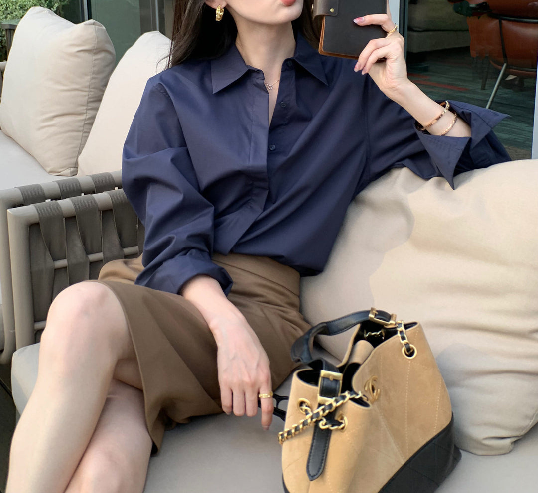 Damen Elegante und lässige Bluse Echoarchiv