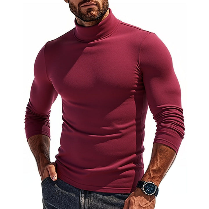 Herren Rollkragenpullover im Echoarchivrnen Design Echoarchiv