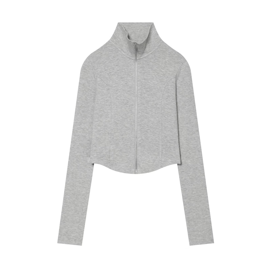 Damen Kurz geschnittenes Zip-Up-Set aus Stretchjersey Echo Archiv