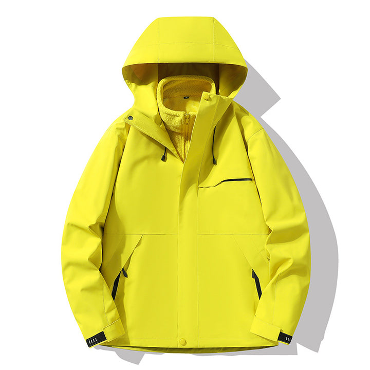 Herren Wetterfeste Outdoor Jacke Echo Archiv