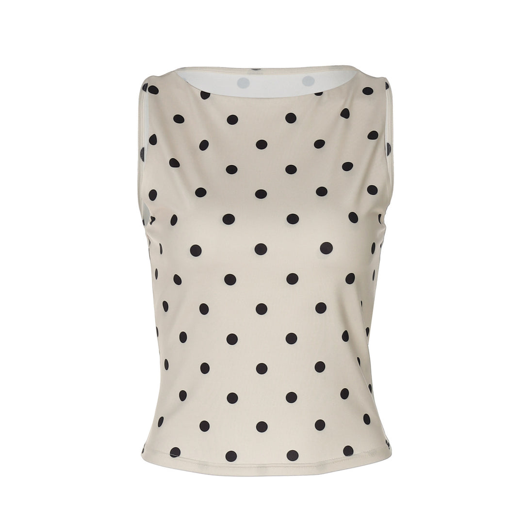 Damen Polka-Dots Tanktop Echo Archiv
