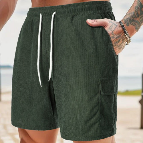 Herren Freizeithose mit praktischen Seitentaschen und elastischem Bund Echoarchiv