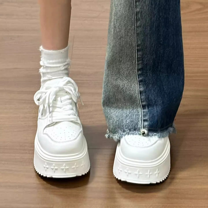 Damen High-Top Platform Sneakers mit modischem Design und komfortabler Dämpfung Echo Archiv
