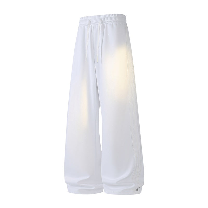 Damen Weite Sweatpants mit Kordelzug, elastischem Bund & verstellbarem Beinabschluss Echoarchiv