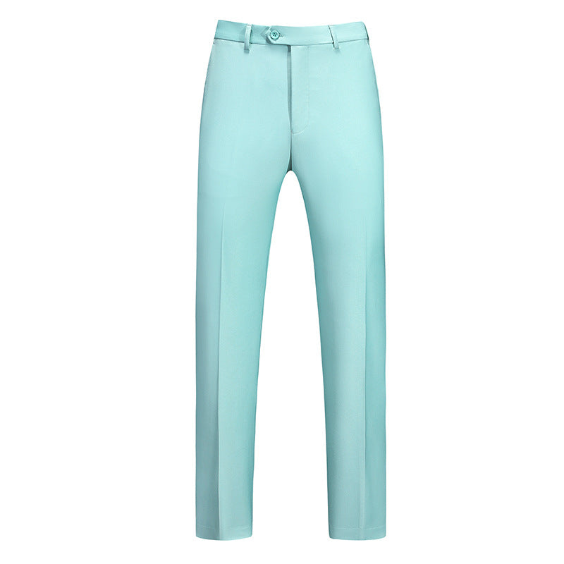 Herren nan schlanke Premium-Bügelfaltenhose mit Stretchbund und knitterarmem Gewebe Echo Archiv