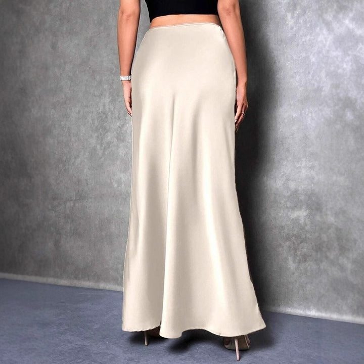 Damen Maxirock mit fließendem Schnitt und elegantem Fall Echo Archiv