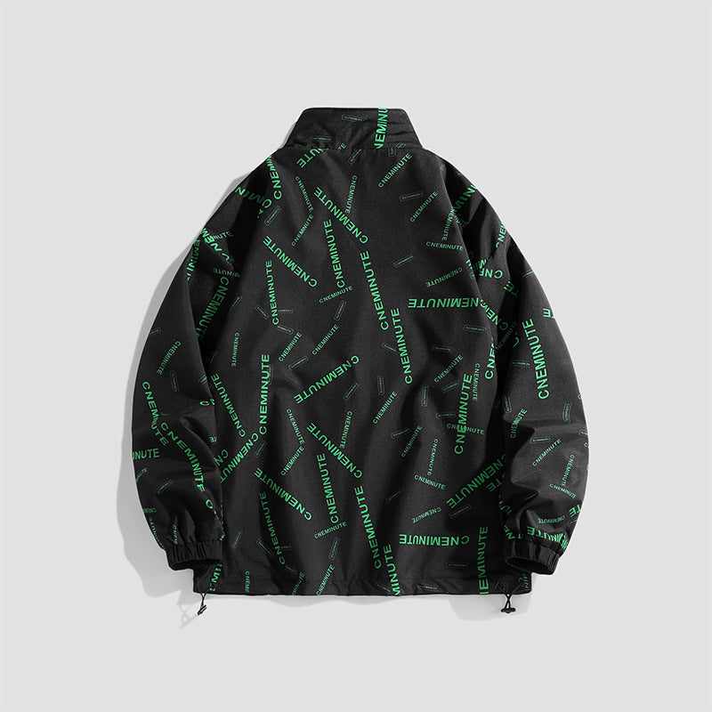 Damen leichte Windbreaker Jacke Echo Archiv