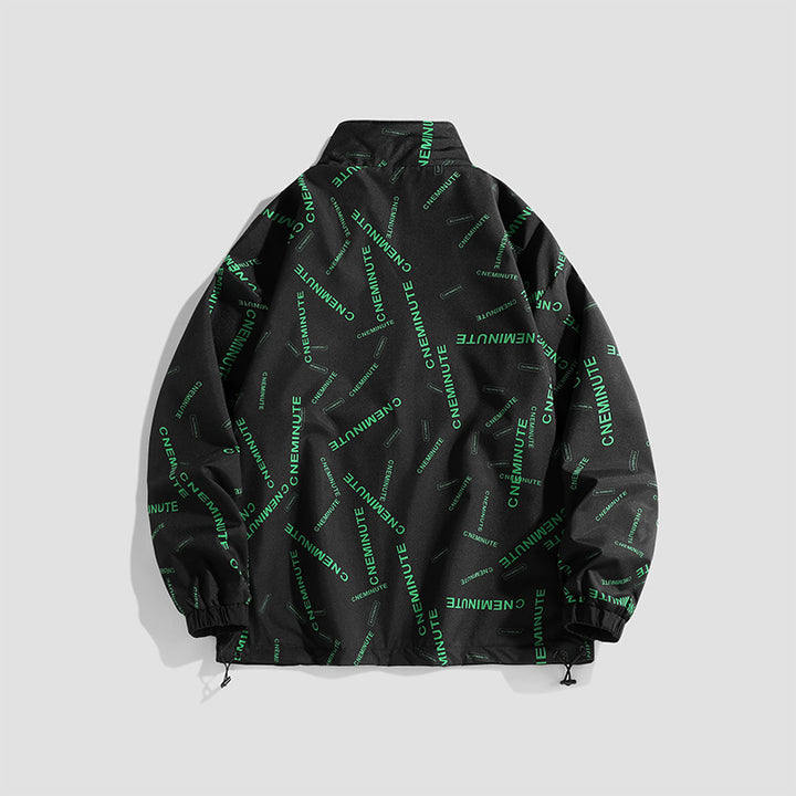 Damen leichte Windbreaker Jacke Echo Archiv