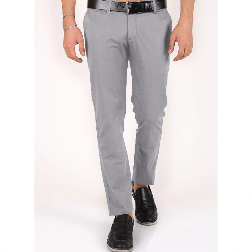 Herren Slim-Fit Chino-Hose mit elastischem Bund und praktischen Taschen Echoarchiv