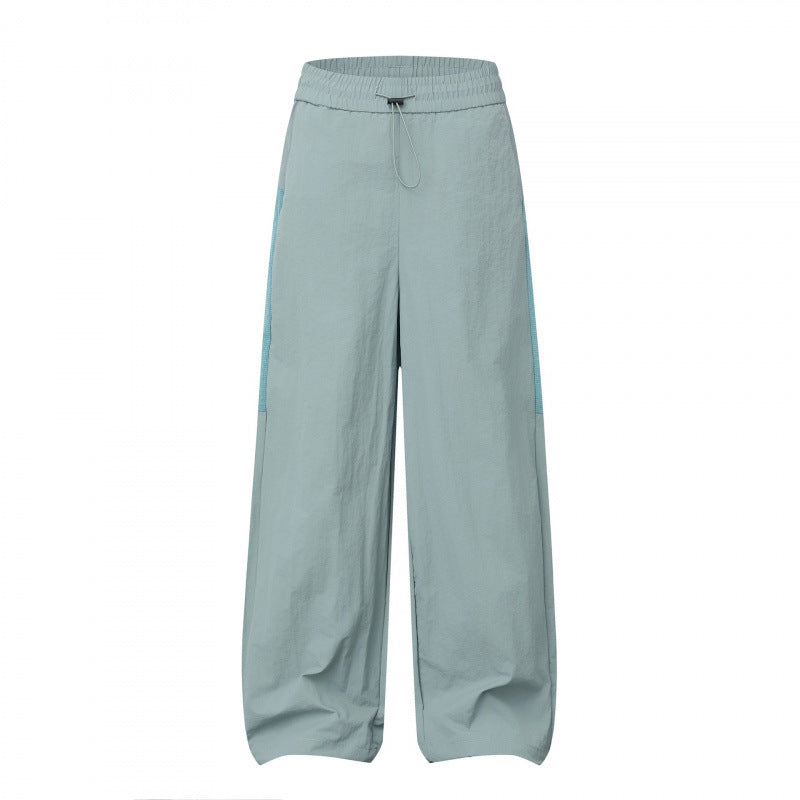 Damen Weite Cargo‑Style Hose mit elastischem Bund, Tunnelzug und seitlichen Einsatzdetails Echo Archiv