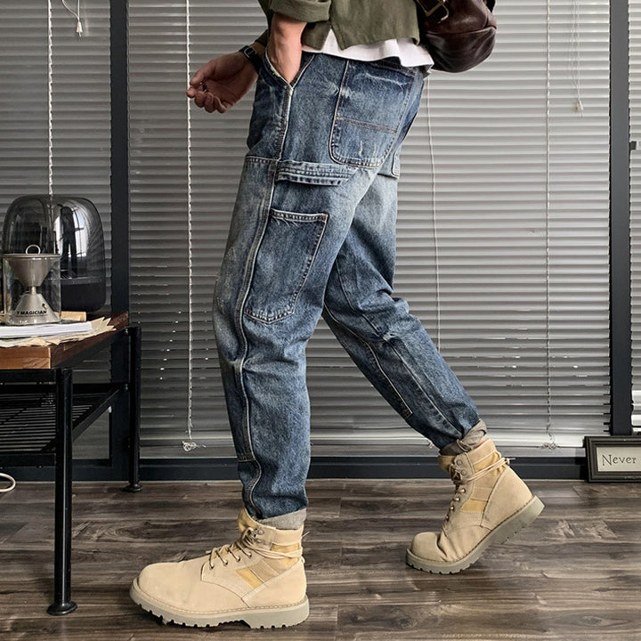 Herren Bequeme Cargo-Jeans im modernen Design Echoarchiv