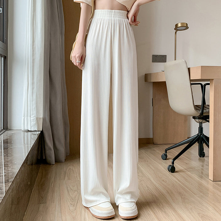 Damen Plissierte Weite Hosen Echo Archiv
