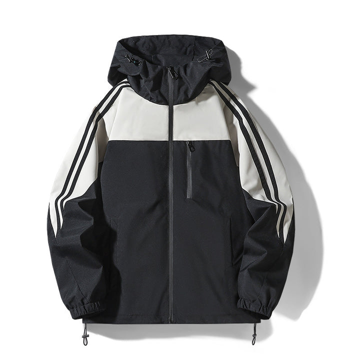 Herren Sportliche Windjacke Echo Archiv