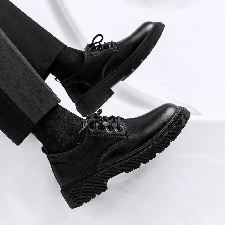 Herren Elegante Schnürschuhe mit rutschfester und stoßdämpfender Sohle Echoarchiv