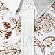 Herren Langarmhemd mit modernem Paisley-Design Echoarchiv
