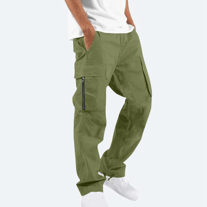 Herren lässige Cargo-Hose mit praktischem Multi-Taschen-Design Echoarchiv