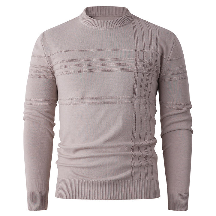 Herren Modischer Pullover mit strukturiertem Design Echoarchiv