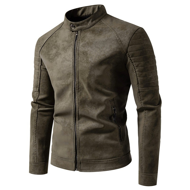 Herren Modische Bikerjacke Echo Archiv
