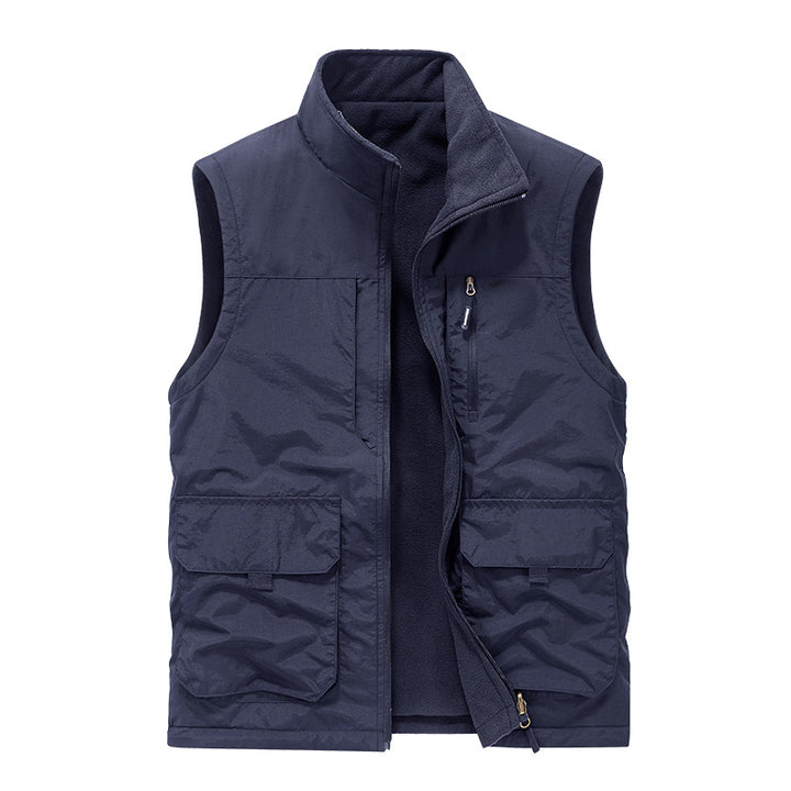 Herren Utility-Fleeceweste mit windabweisender Nylon-Außenlage Echo Archiv