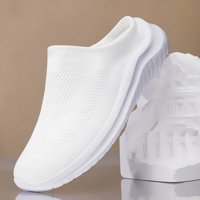 Damen nan Slip-On-Stricktrainer mit sockenhaftem Schaft und ergonomischer Dämpfungssohle Echo Archiv
