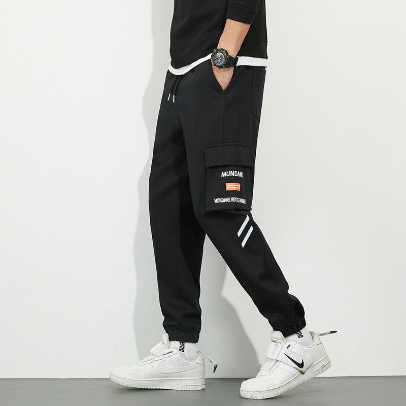 Herren Urbanes Camouflage-Jogger mit Utility-Taschen und elastischem Knöchelsaum Echo Archiv