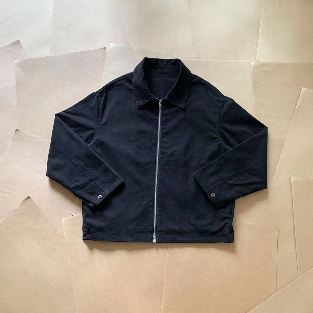 Herren Lässige Oversized Jacke Echo Archiv