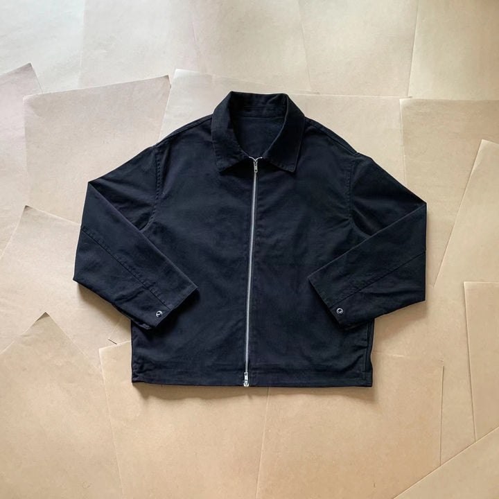 Herren Lässige Oversized Jacke Echo Archiv