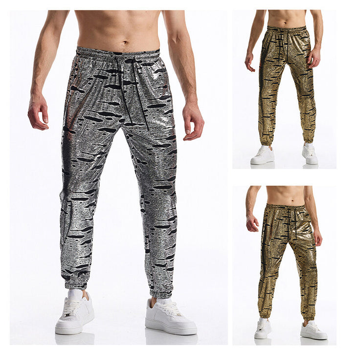 Herren modische Sweatpants mit reflektierendem Muster Echoarchiv