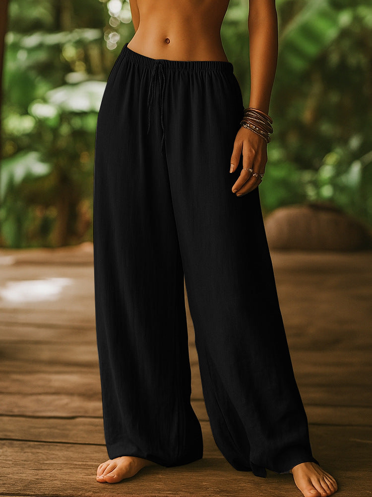 Damen Weite Leinenhose Echo Archiv
