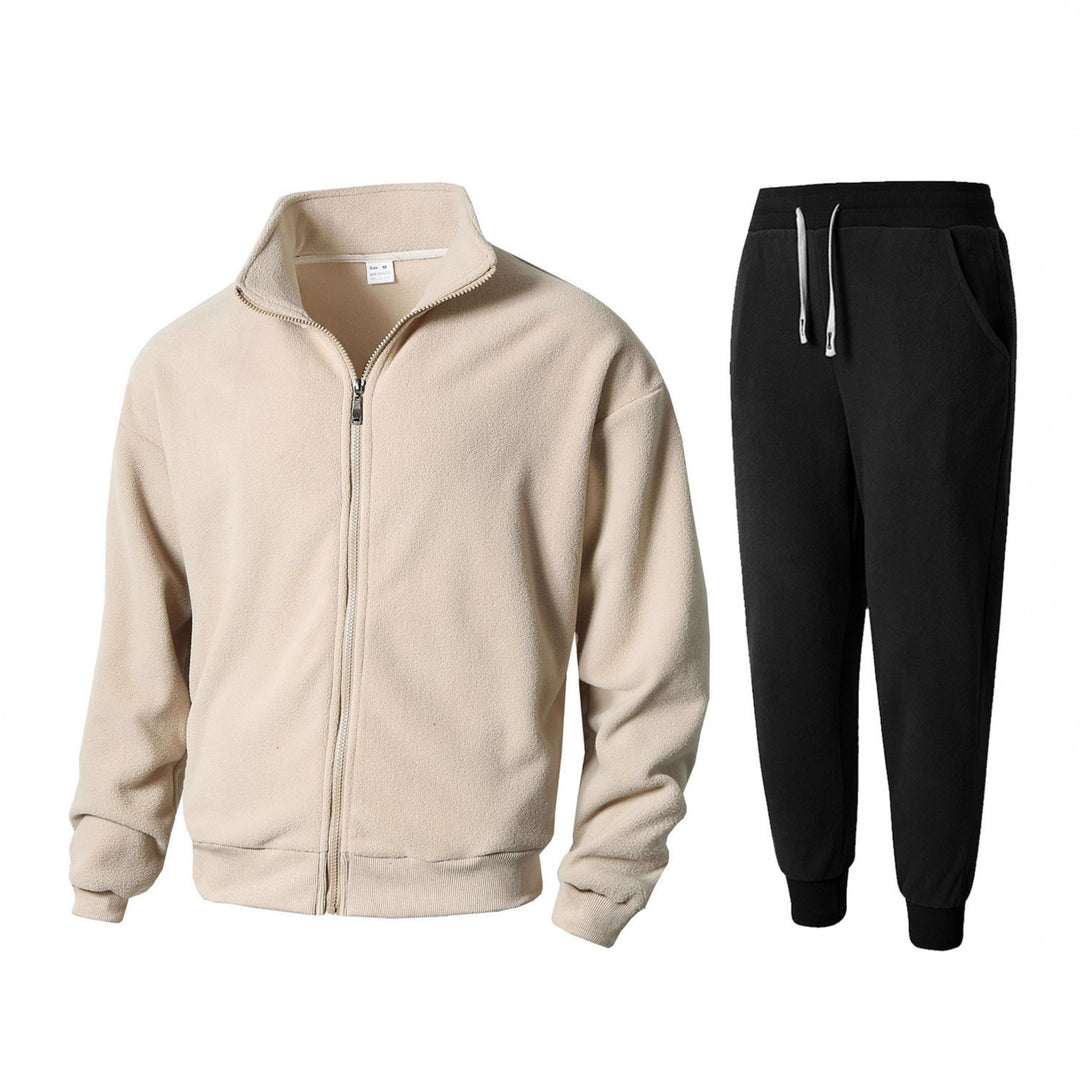 Herren Fleecejacke und Jogginghose Set Echoarchiv