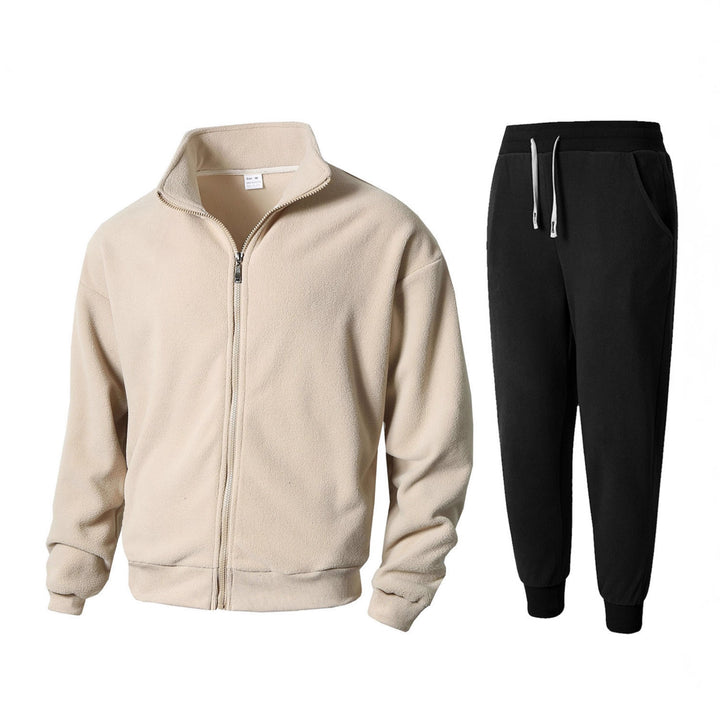 Herren Fleecejacke und Jogginghose Set Echoarchiv