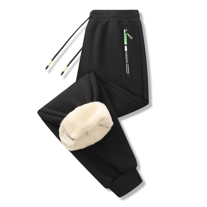 Herren Sportliche Jogginghose mit Fleeceinnenfutter Echo Archiv