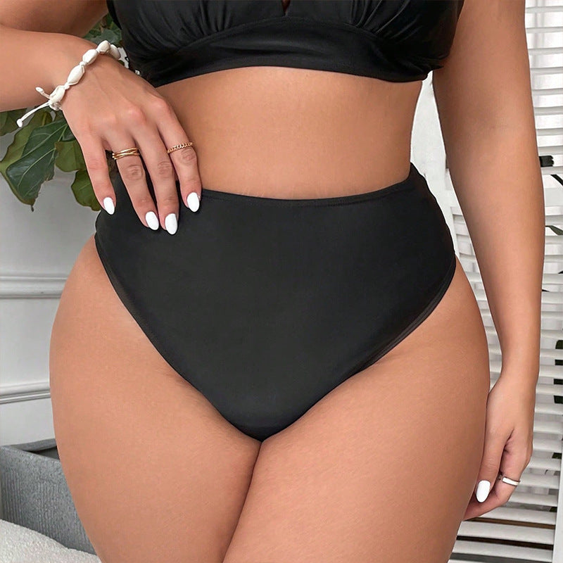 Damen Hochgeschnittenes Bikini-Höschen mit verstellbarem Schnitt Echo Archiv
