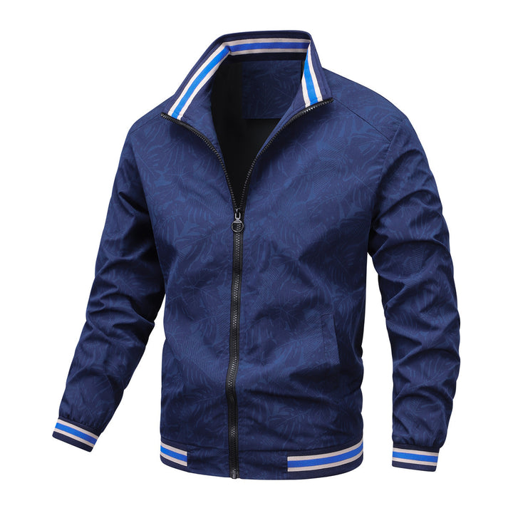 Herren Sportliche Kapuzenjacke mit floralem Muster Echo Archiv