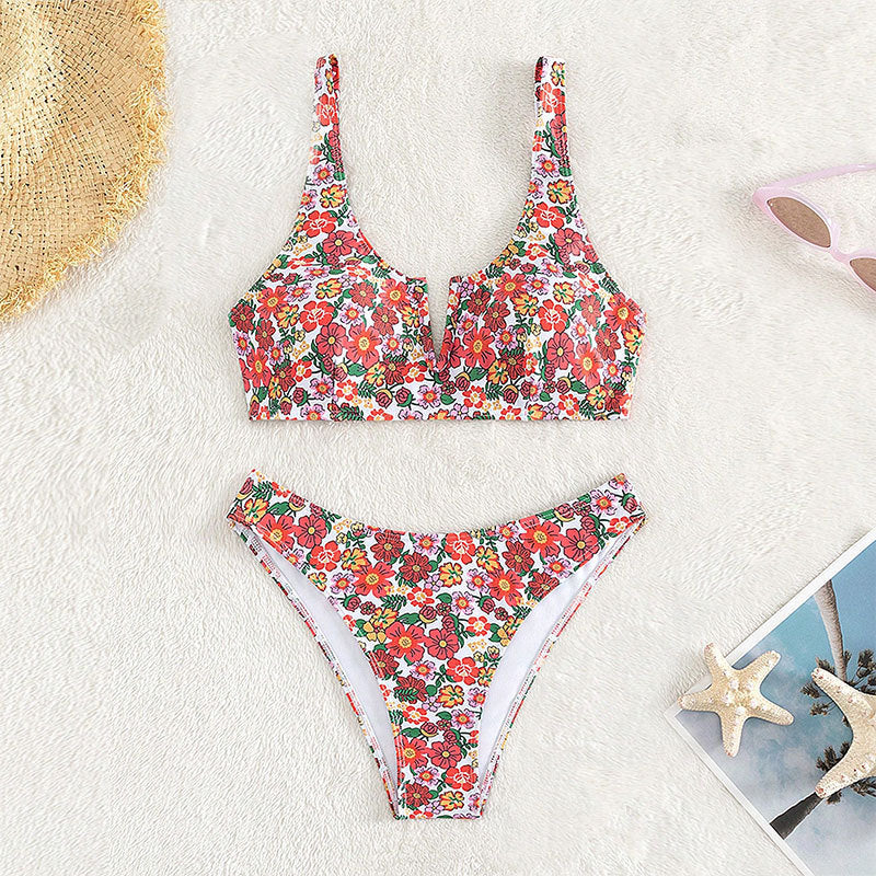 Damen Floral Design Bikini Echo Archiv