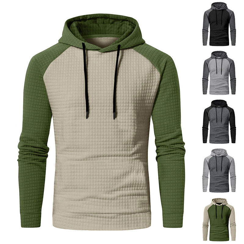 Herren Kapuzenpullover mit strukturiertem Design Echoarchiv