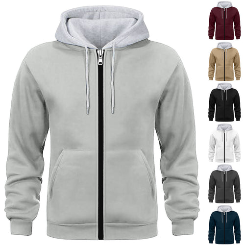 Herren Sportliche Kapuzenjacke mit innovativer Innenfutterverarbeitung Echoarchiv