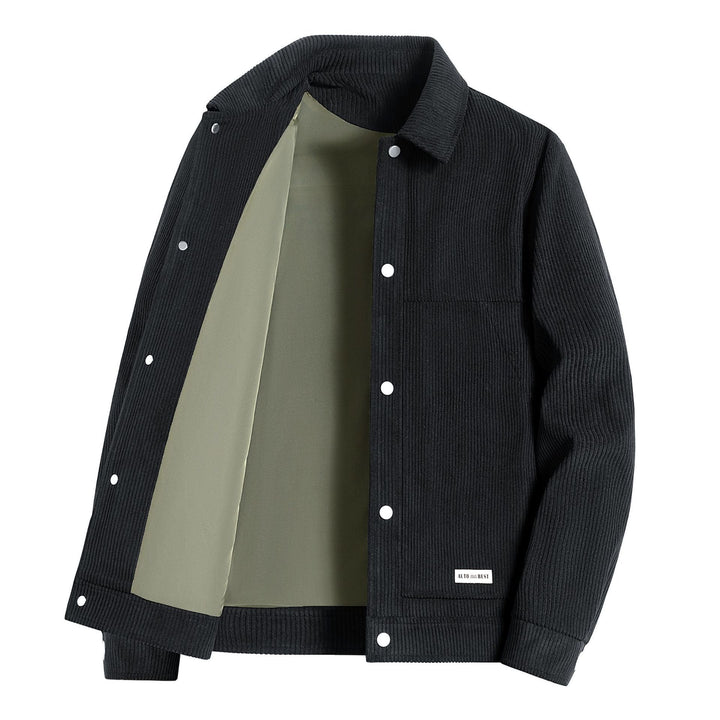 Herren Baumwolljacke mit Teddyfellfutter Echo Archiv