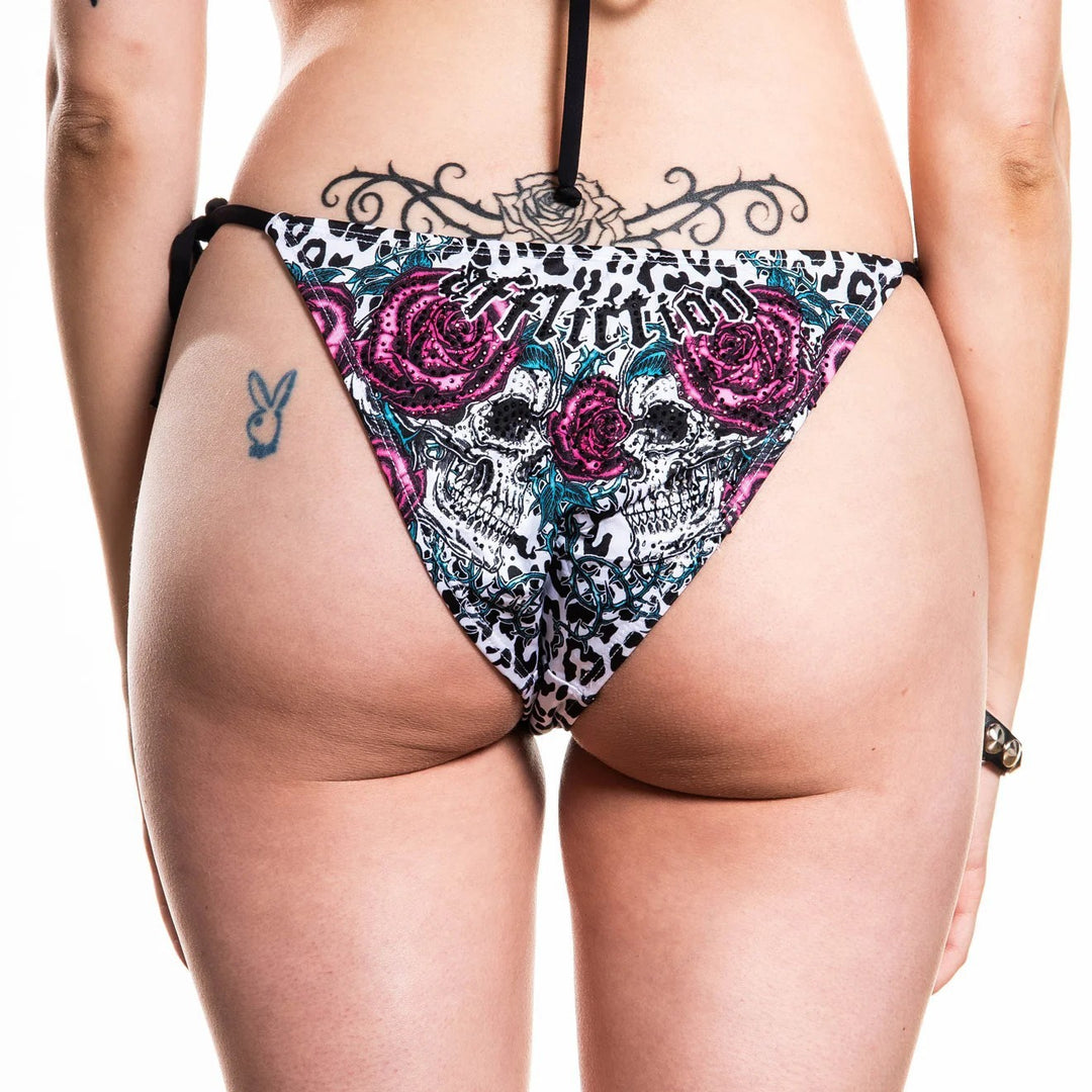 Damen Triangel-Bikini mit Skulls-Design Echo Archiv